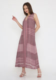 Handwoven Ikat Cotton Dress