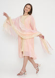 Handwoven Maheshwari Cotton  Cape with Slip