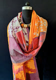 Handwoven Ikat Silk Stole