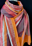 Handwoven Ikat Silk Stole