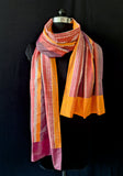 Handwoven Ikat Silk Stole