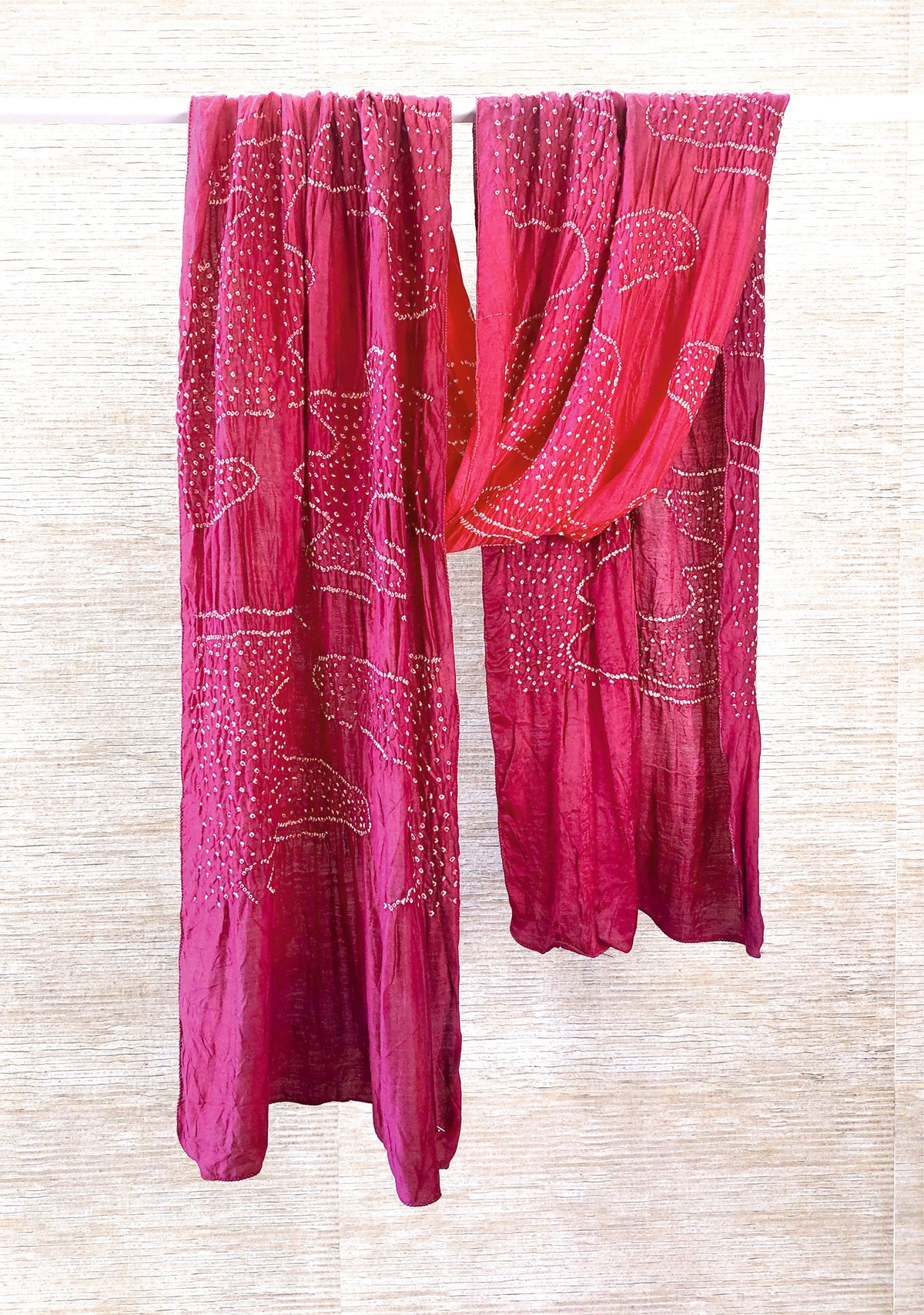 Gajji Silk Bandhani Stoles