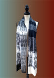 Handwoven Ikat Cotton Stole