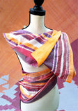 Handwoven Ikat Silk Stole