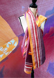 Handwoven Ikat Silk Stole