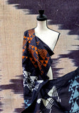 Handwoven Ikat Silk Stole