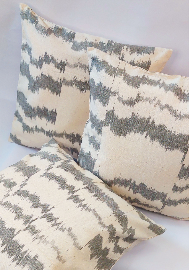 Ikat Cushion Cover